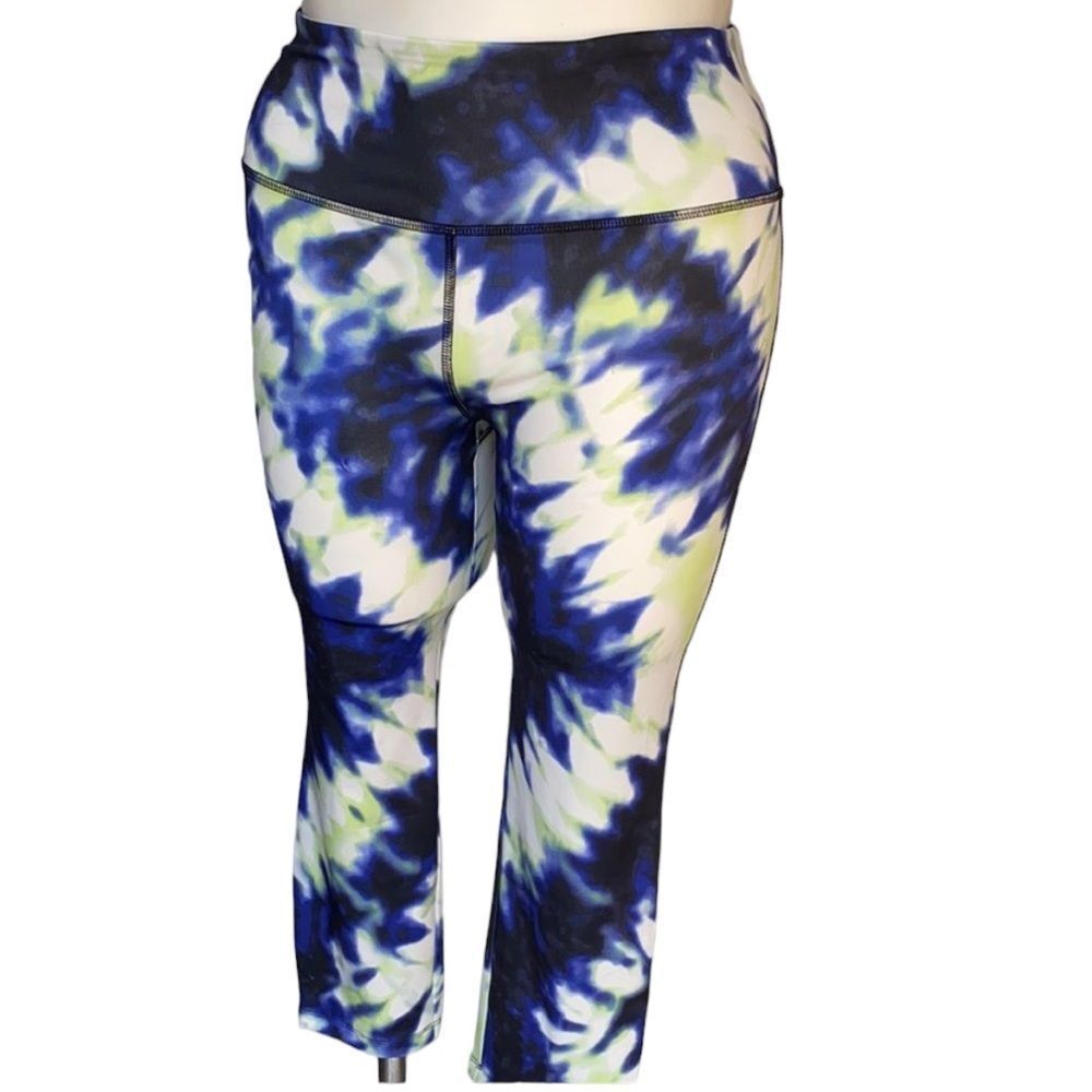 NEW ladies Cali active stretch Capri pants Large
